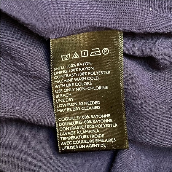 Urban Outfitters Lady Lava Floral Midi Dress Blue Strappy High-Low Size 6 - Picture 16 of 16